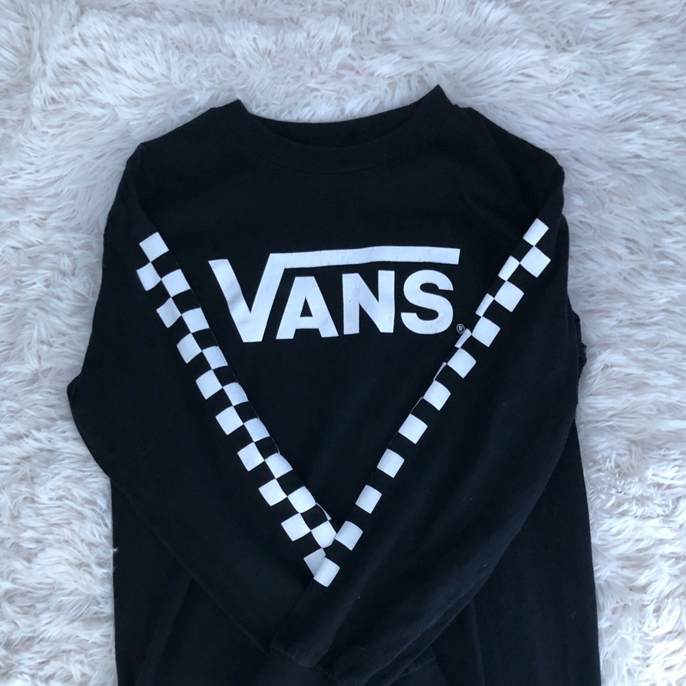vans long sleeved t-shirt